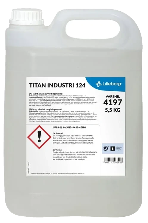 Titan industri su 124  5,1kg