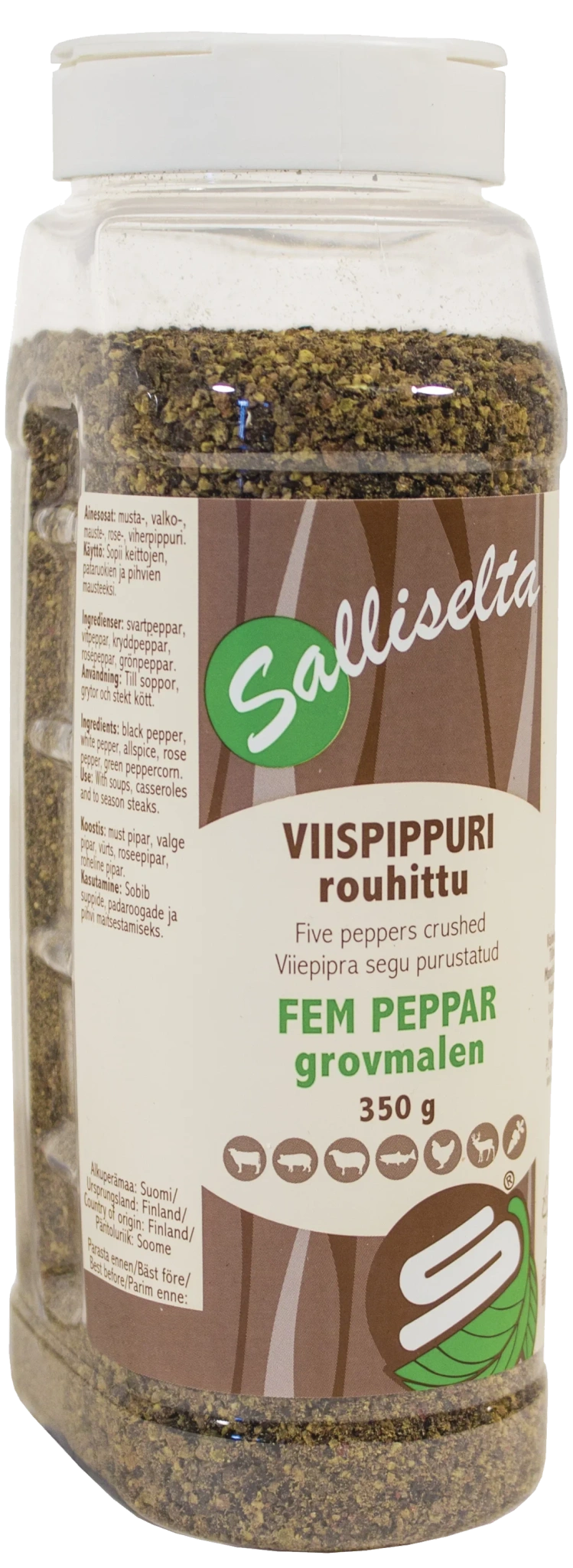 Fempeppar krossad 350g