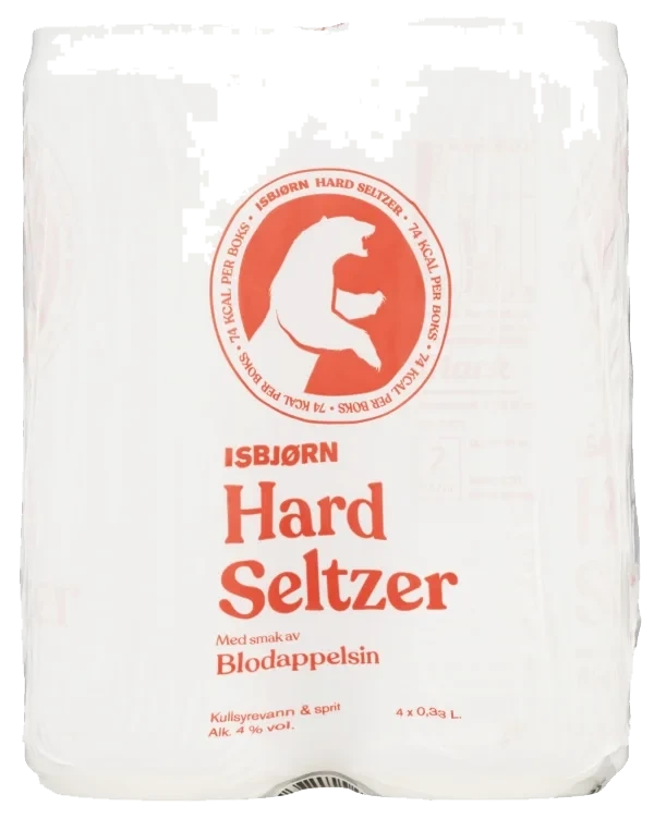 Mack Isbjørn Hard Seltzer Blodapp.0,33lx4bx