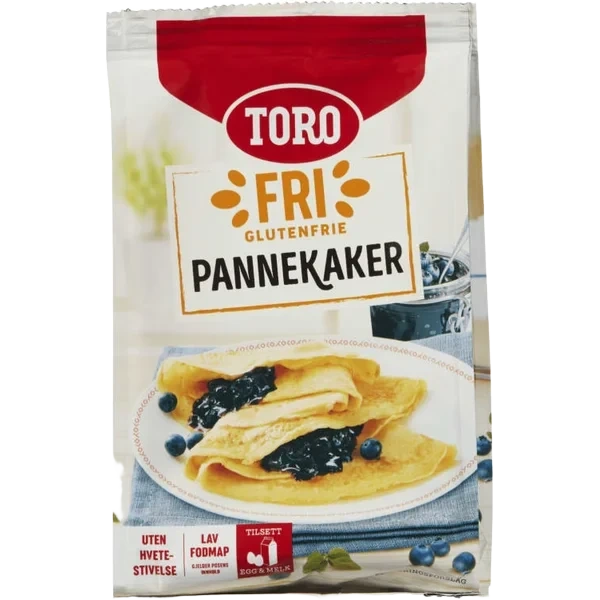 Toro Pannekaker glutenfri