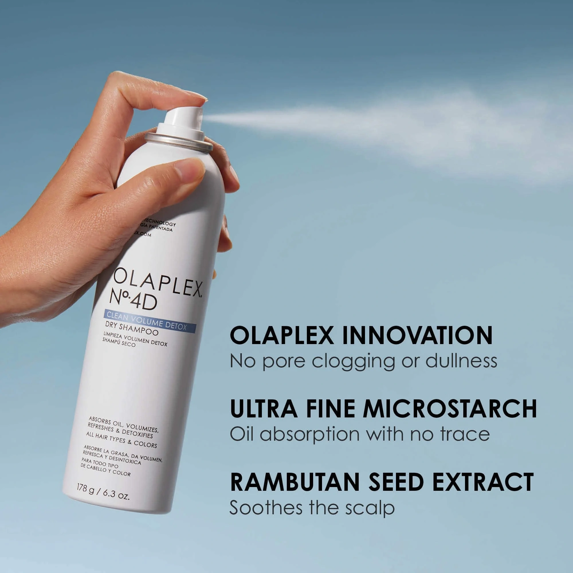 Olaplex No.4D Clean Volume Detox Dry Shampoo Travel Size, 50 ml