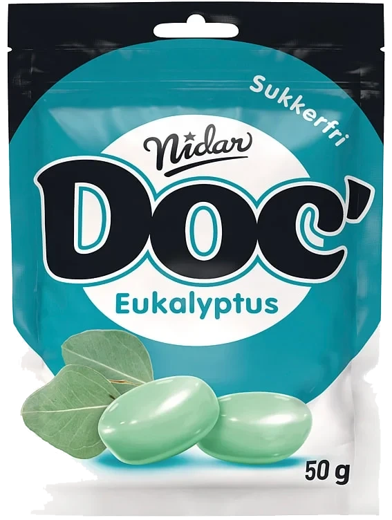 Doc halslinser eukalyptus   50g