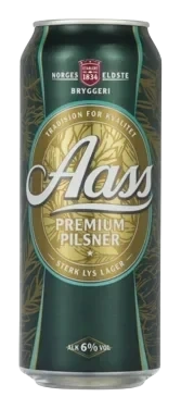 Aass Premium Pilsner 0.50l bx