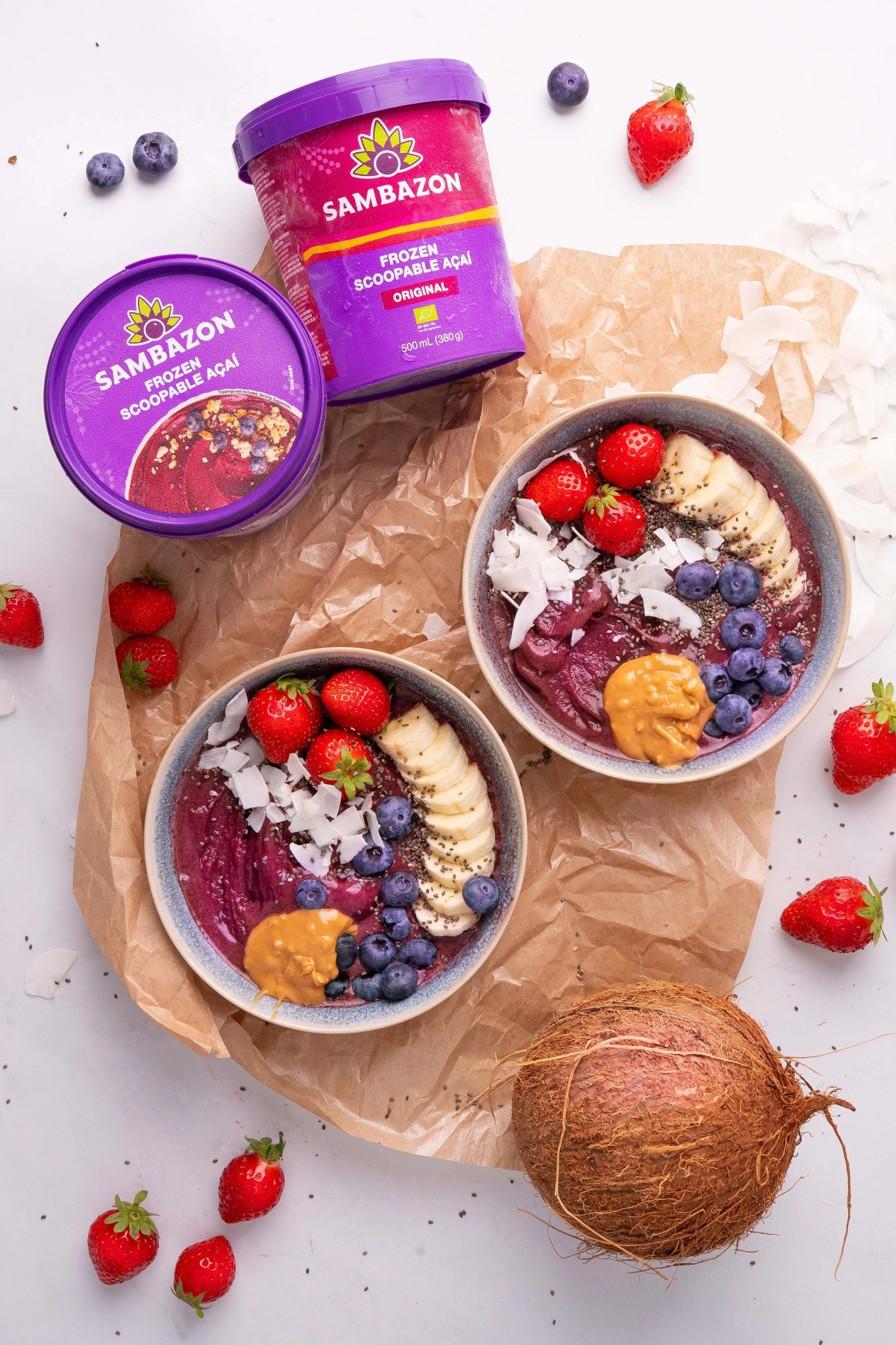 Sambazon Frozen scoopable Acai