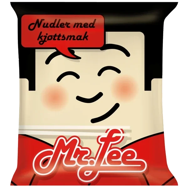 Nudler Kjøtt 85g Mr.lee