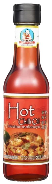 Hot Chilli Oil 250g Dek Som Boon
