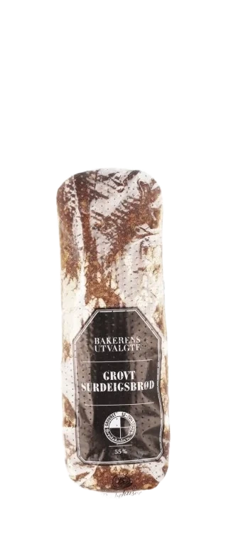 Surdeigsbrød Grovt 660g Bakerens Bakehuset