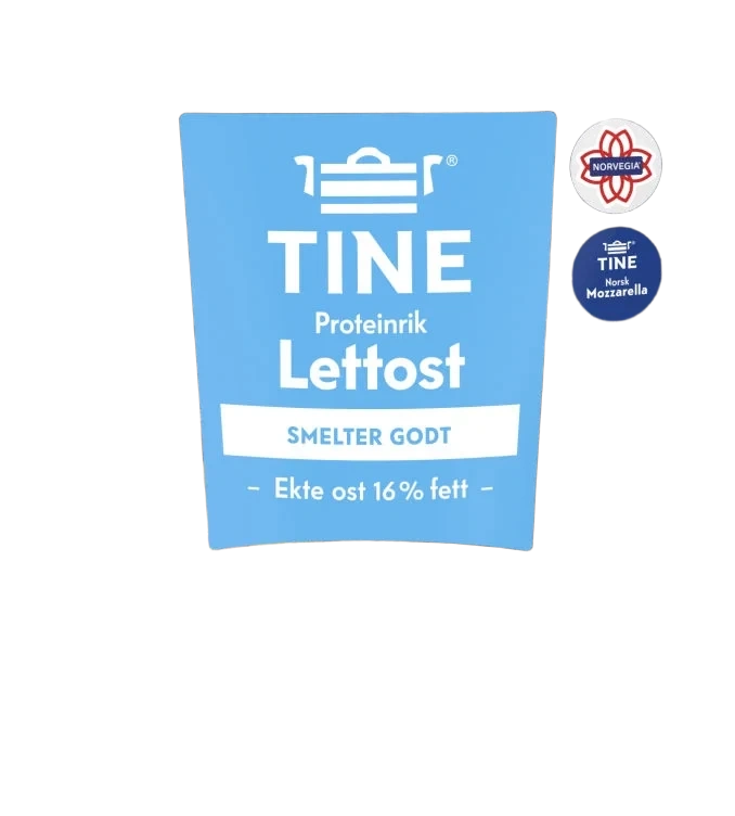 Ekte Revet Ost Proteinrik 170g Tine