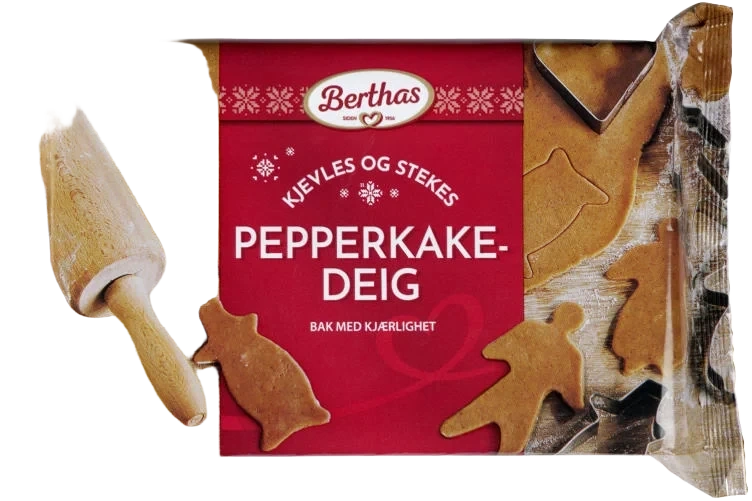 Pepperkakedeig 950g Berthas