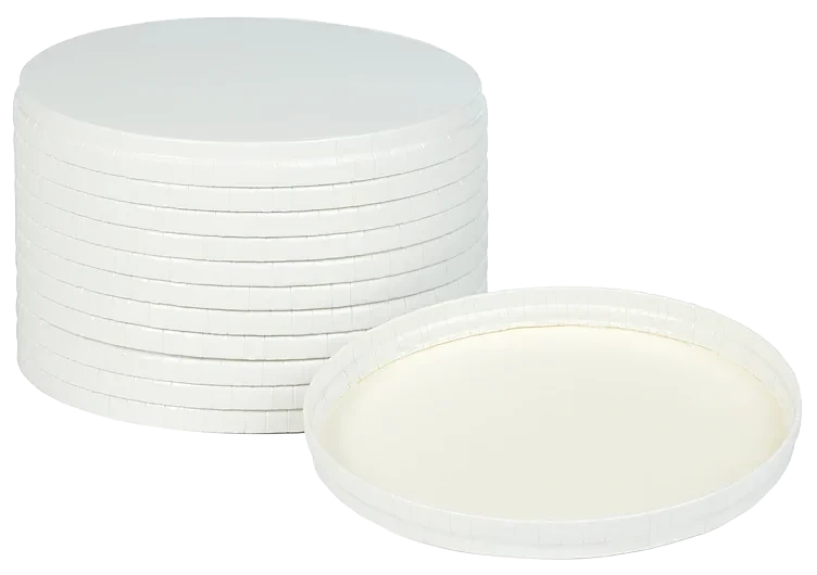 Lokk Coppa Pap/pla250/350ml Hvit