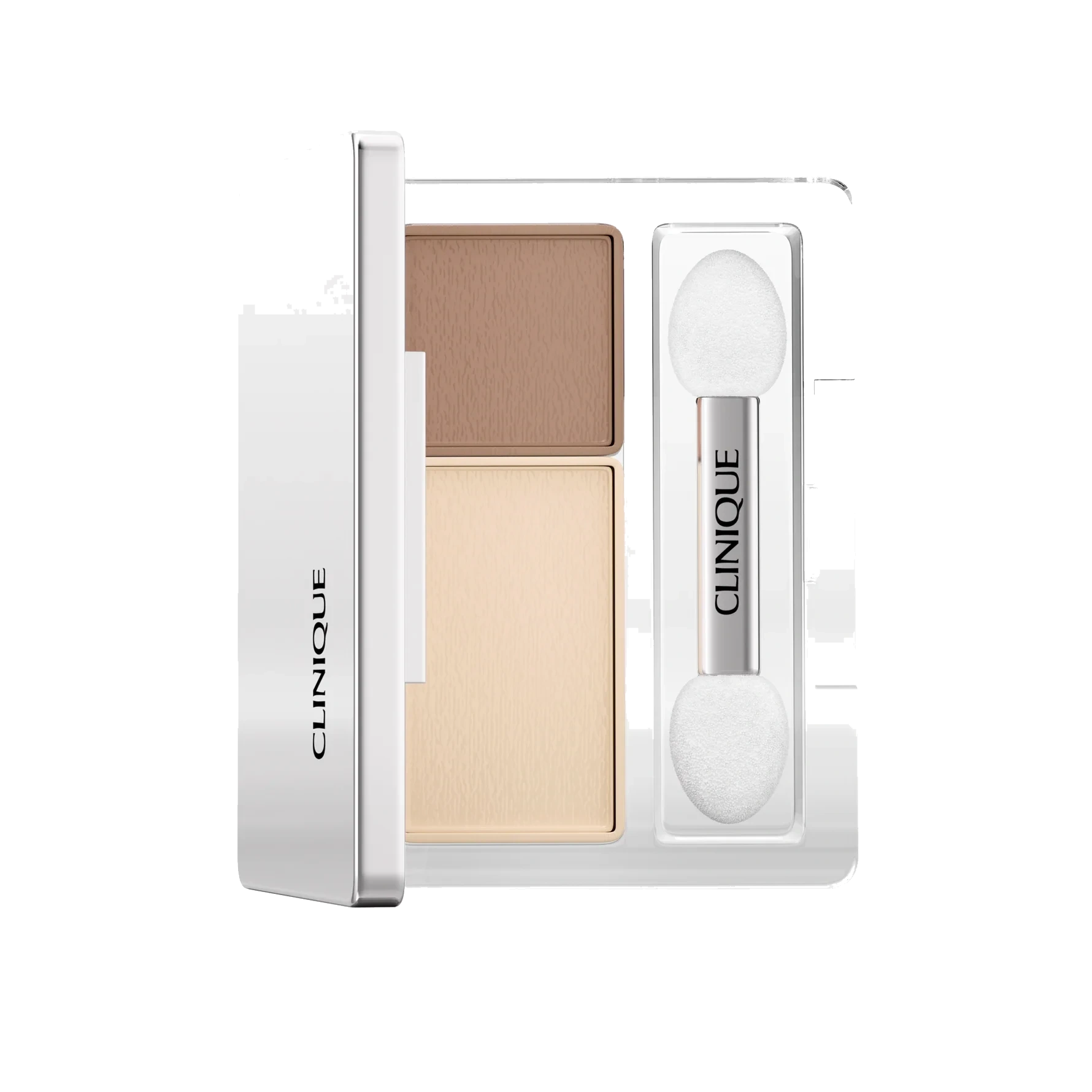Clinique All About Shadow Duo Eyeshadow Ivory Bisque / Bronze Satin
