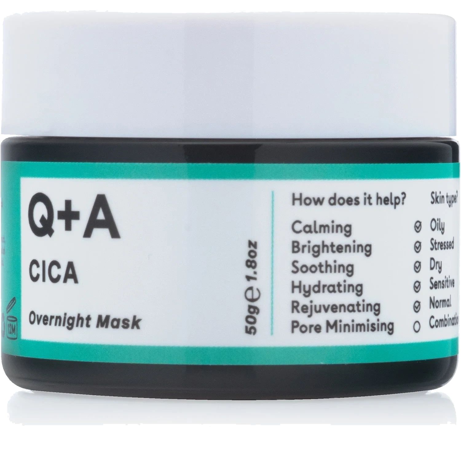 Q+A Cica Calming Overnight Face Mask
