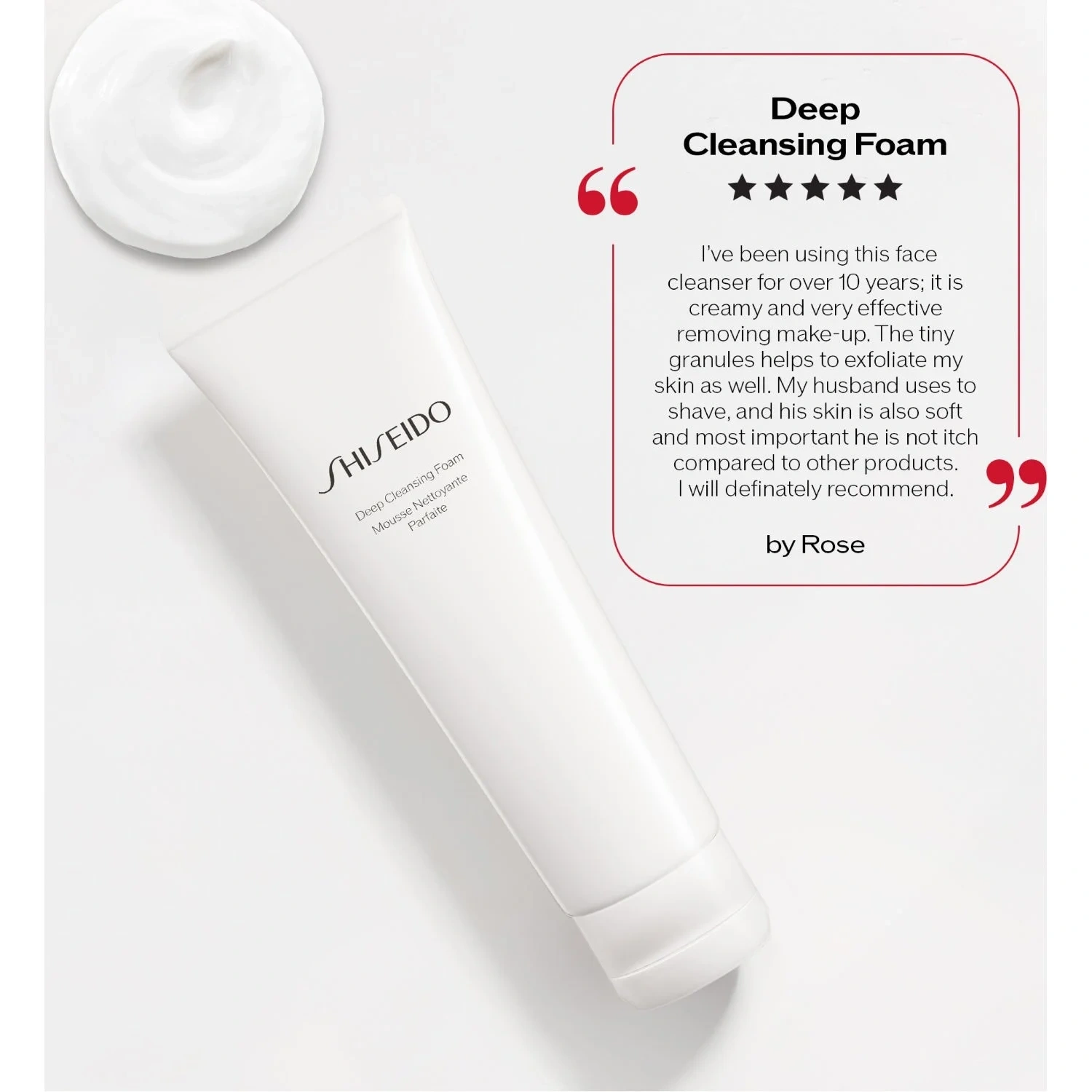 Shiseido Deep Cleansing Foam