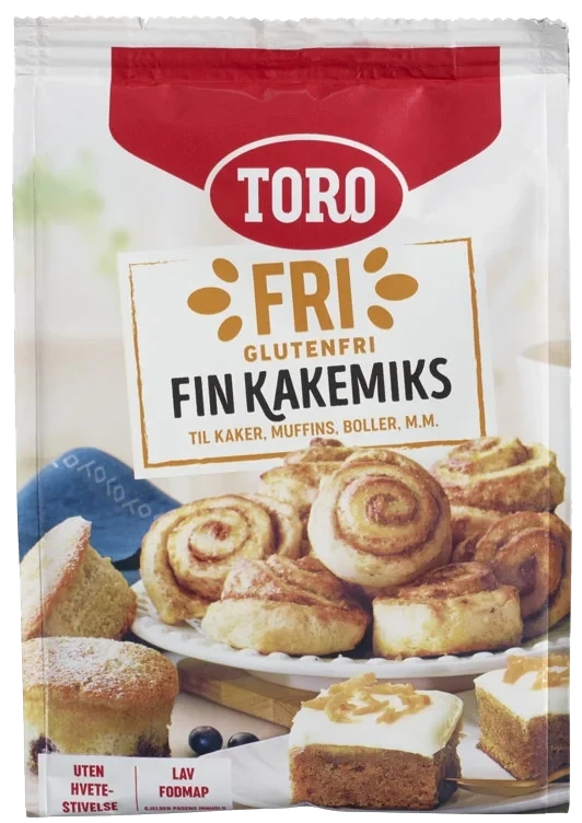 Glutenfri fin kakemix   355g