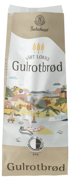 Gulrotbrød Bakehuset Ikke Skåret