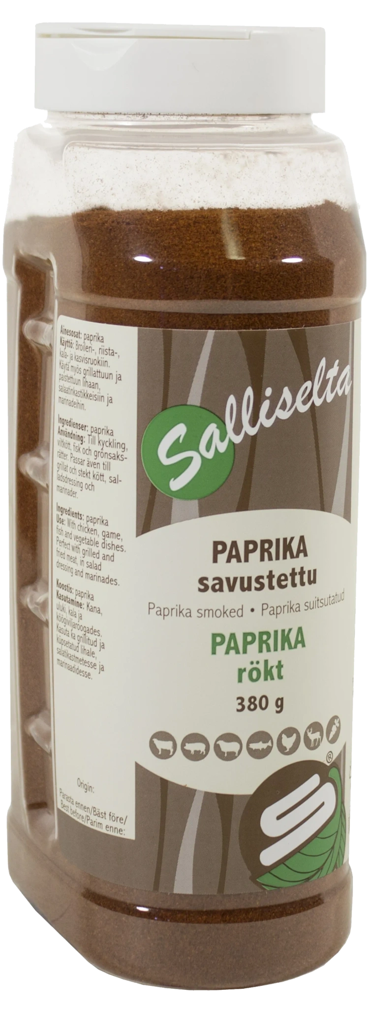 Paprika rökt 380g