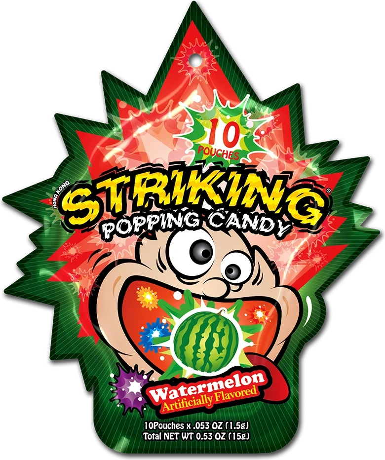 Striking Popping Candy Watermelon 15g