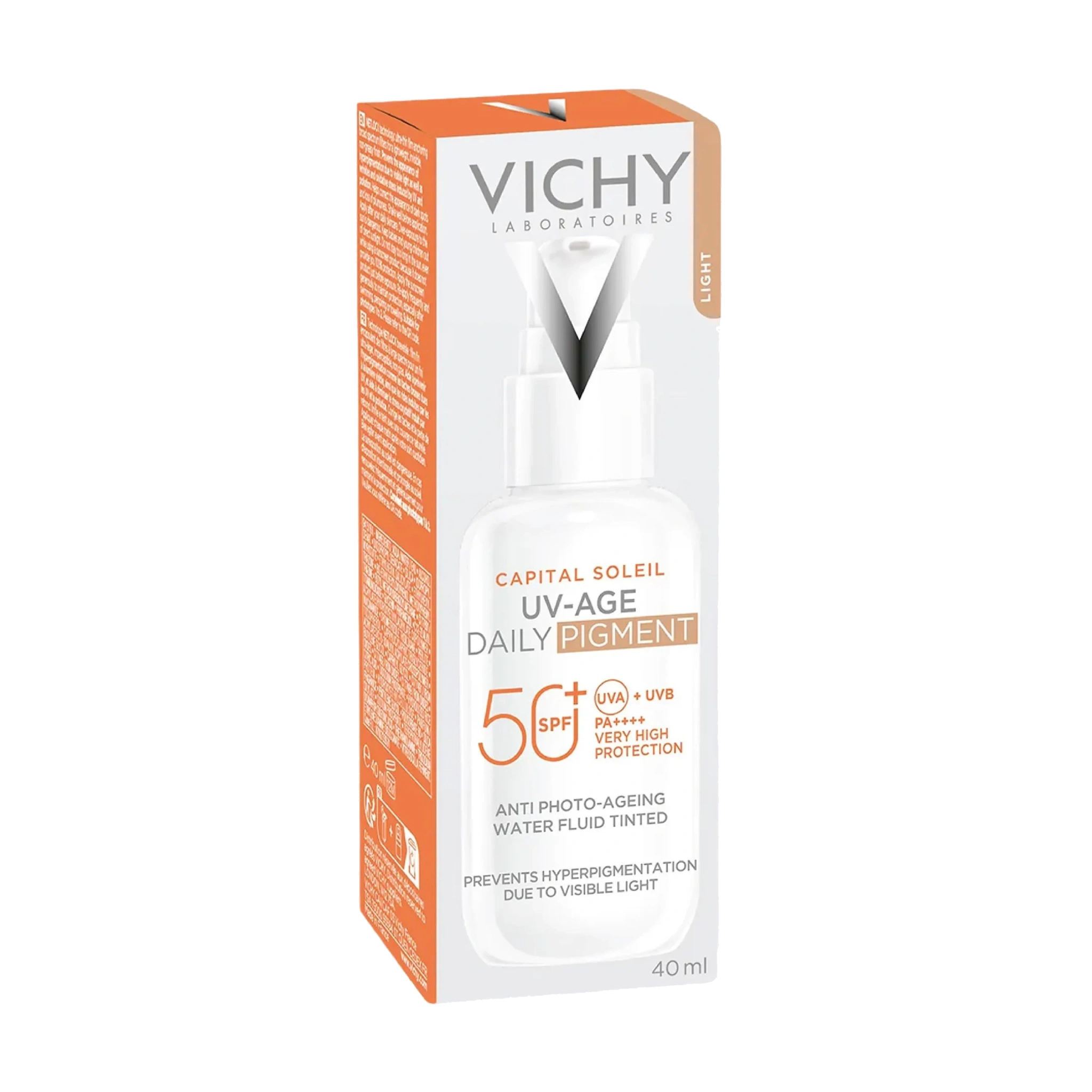 Vichy Capital Soleil Uv-age Daily Pigment Light SPF50+, 40 ml