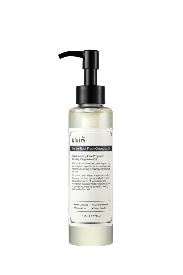 KLAIRS Gentle Black Fresh Cleansing Oil 150 ml