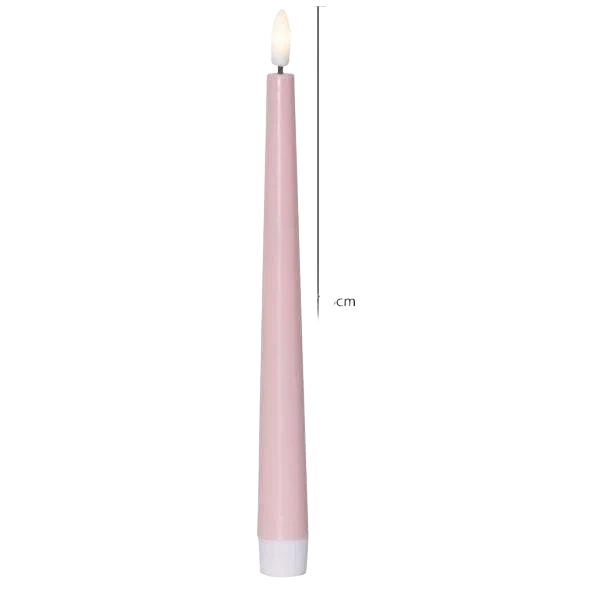 Antikljus LED Flamme Candy Rosa