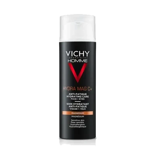 Vichy Homme Hydra Mag C+ dag- og øyekrem, 50ml