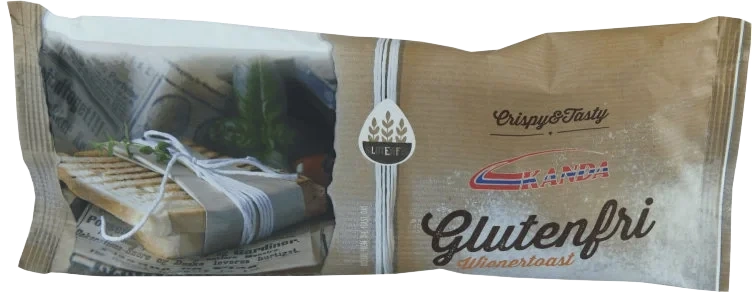 Wienertoast glutenfri 2pk 210g Kanda