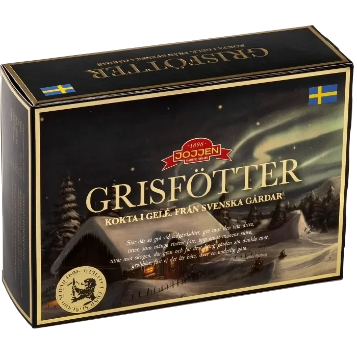 Grisfötter Kokta i gelé 600g Jojjen