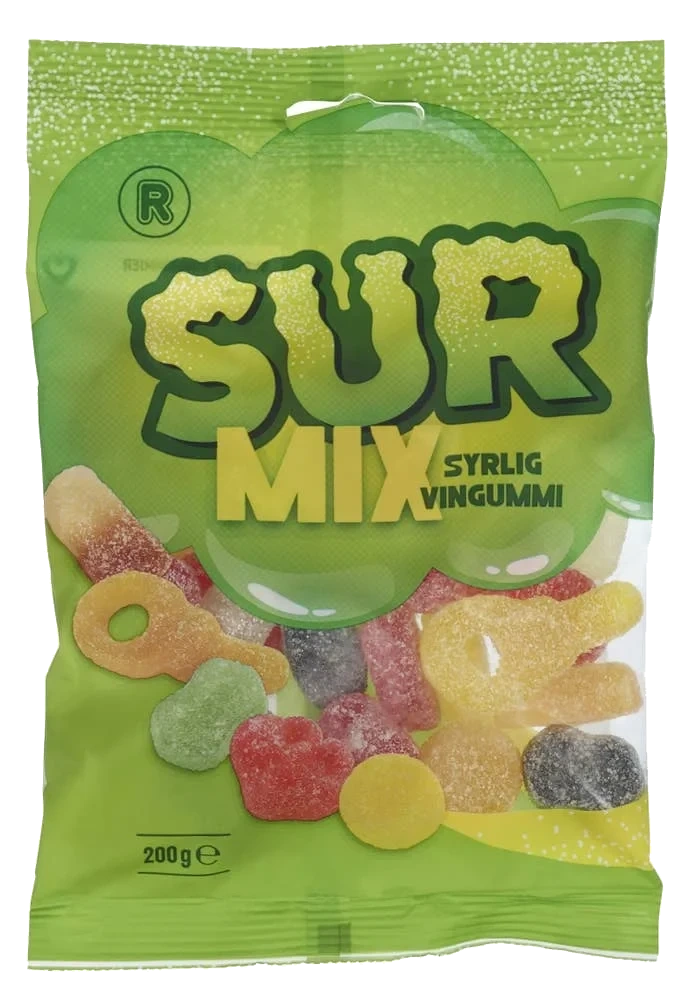 Sur Mix Vingummi 200 g