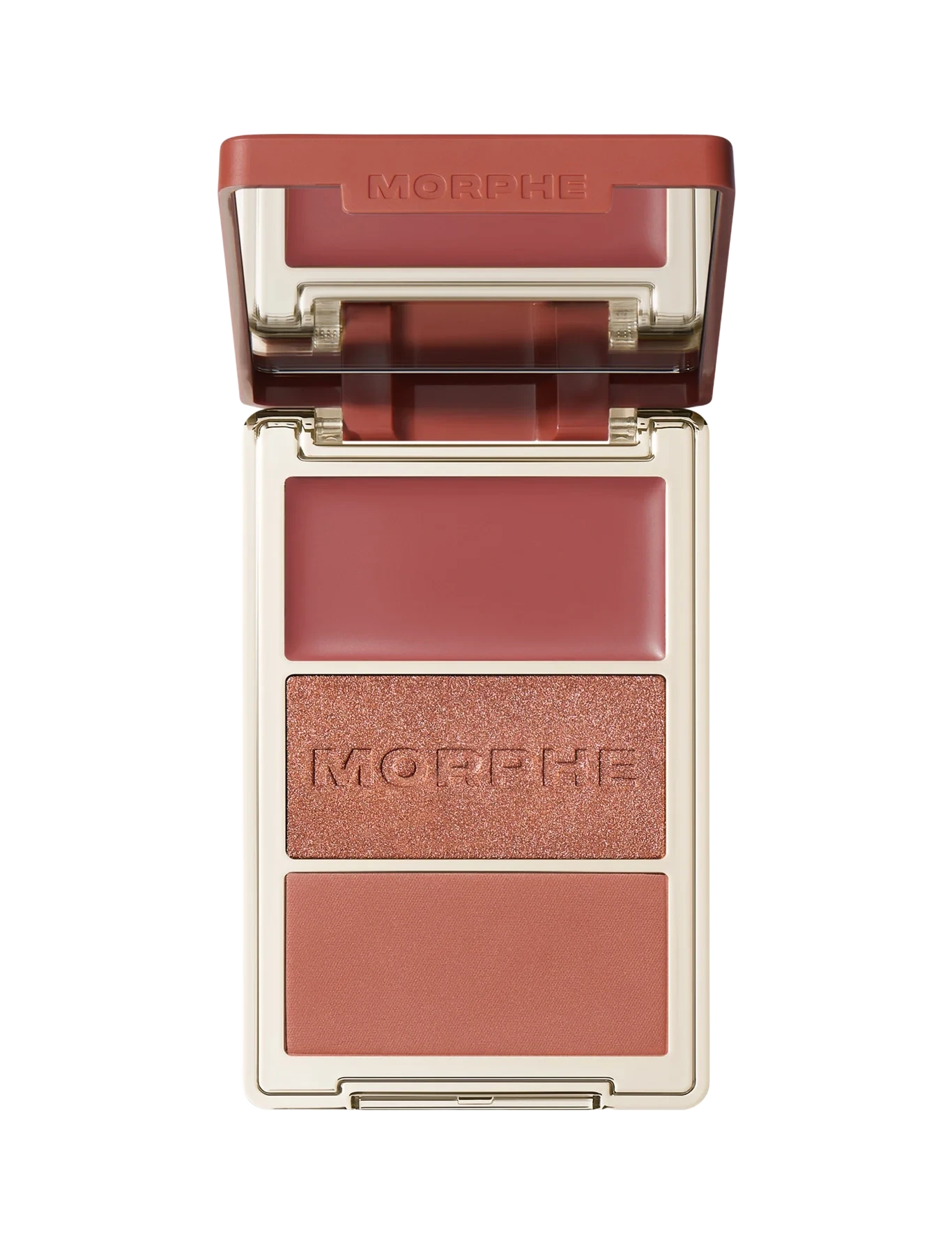 Morphe Cheek Thrills MultiFinish Face Trio Private Island