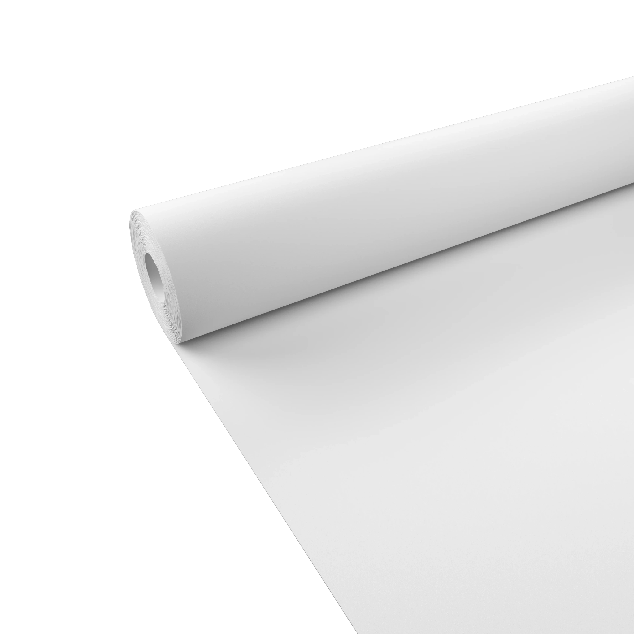 Papier-Tischdeckenrolle Weiß