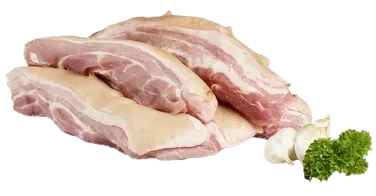 Pork belly strips 2,5kg  kg