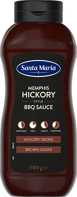 Memphis hickory style bbq sauce  1100g