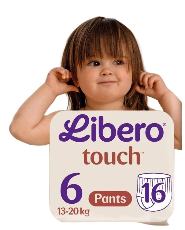Libero Touch Pant Str.6 16stk