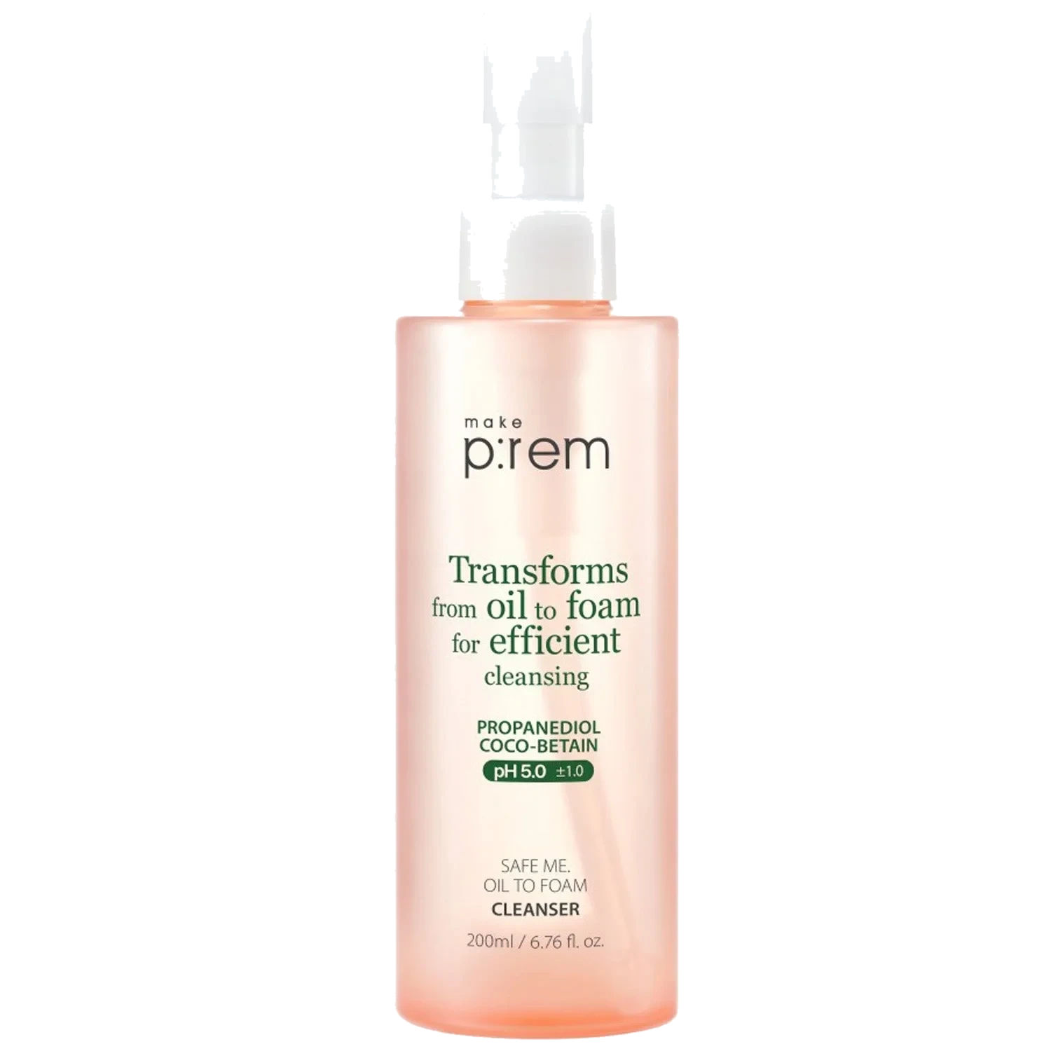 Make Prem Safe Me Oil To Foam Cleanser