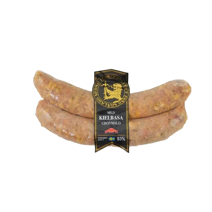 Kryddkorv Kielbasa 93% Kötthalt 230g Hirschmans Charkuteri