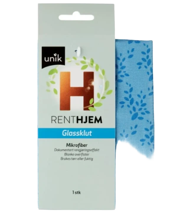 Glassklut Mikrofiber 1stk Unik