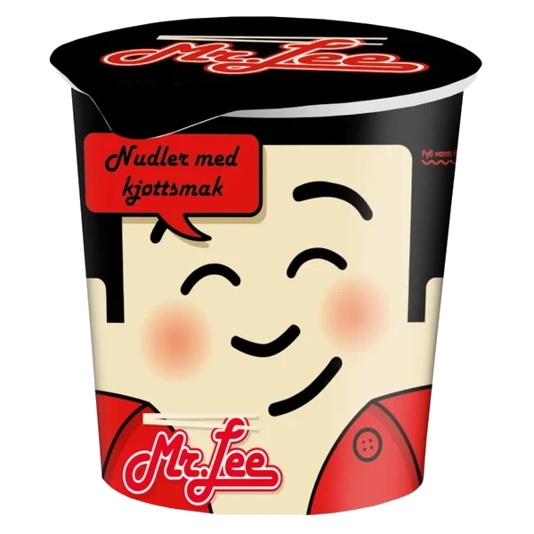 Nudler I Kopp Kjøttsmak 65g Mr.lee
