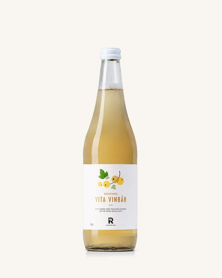 Mousserande Vita Vinbär