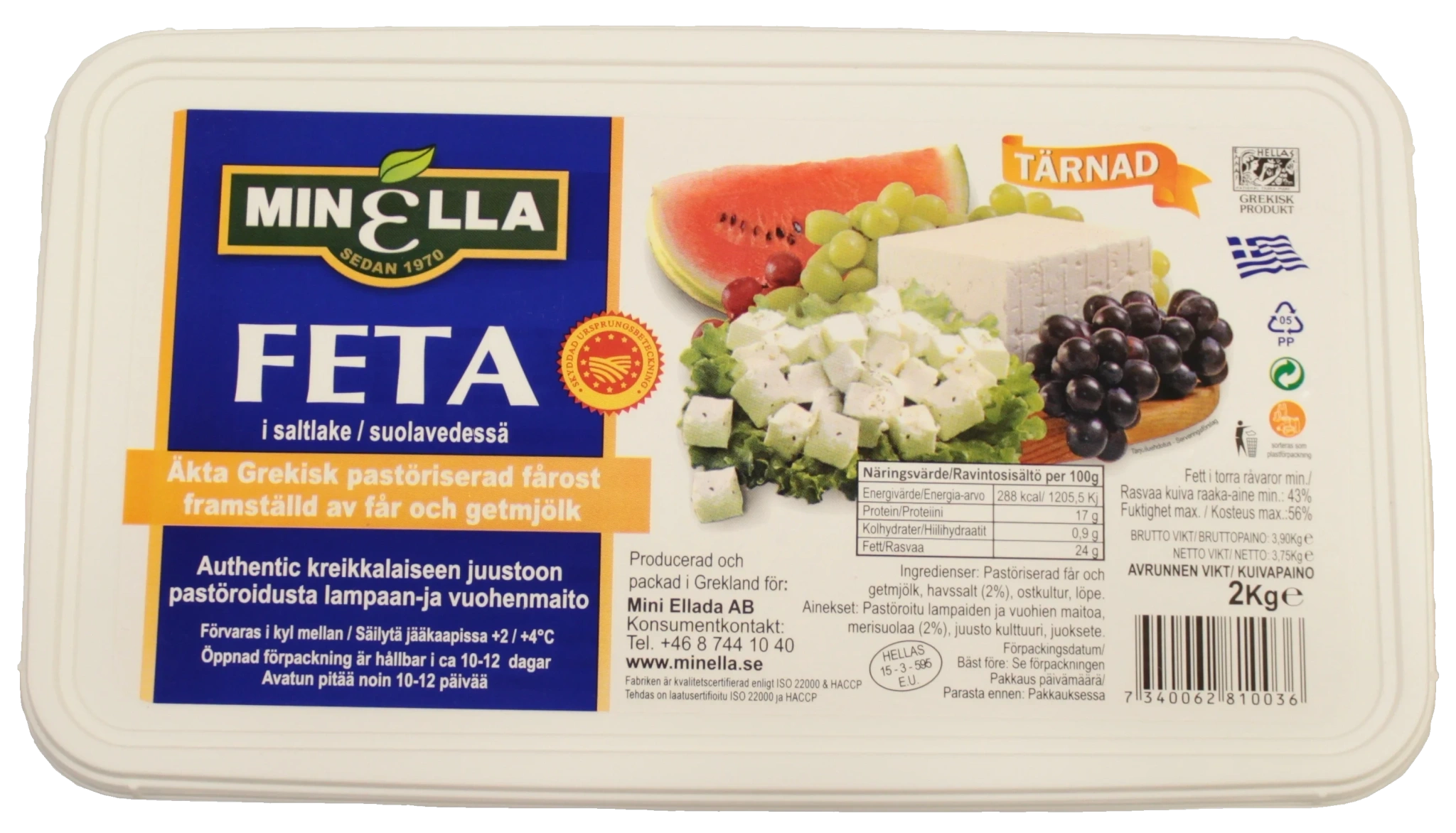 Feta tärnad