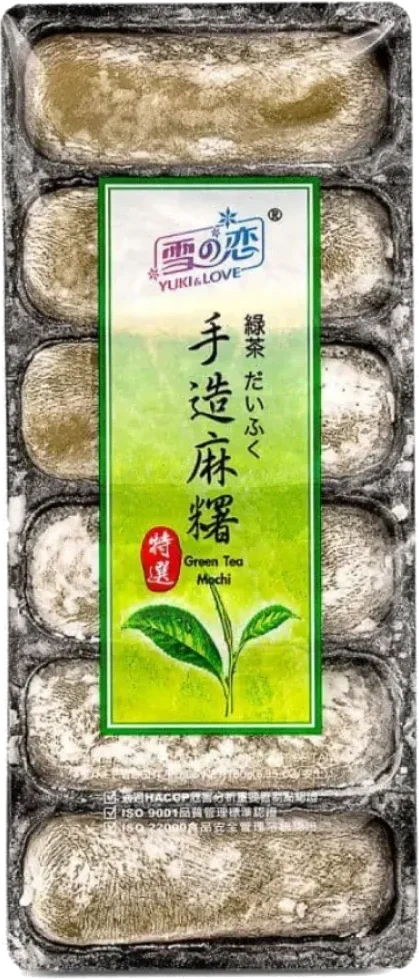 Yuki & Love Grønn Te Mochi 180g