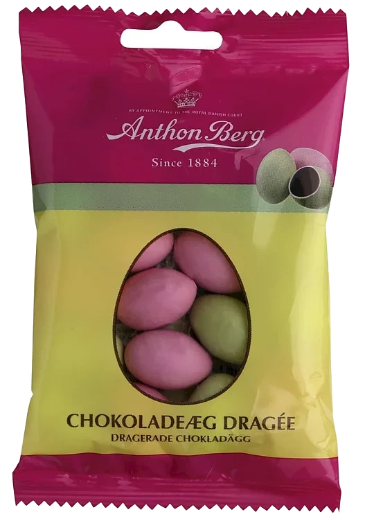 Anthon Berg Sjokoladeegg Dragè 36x80g