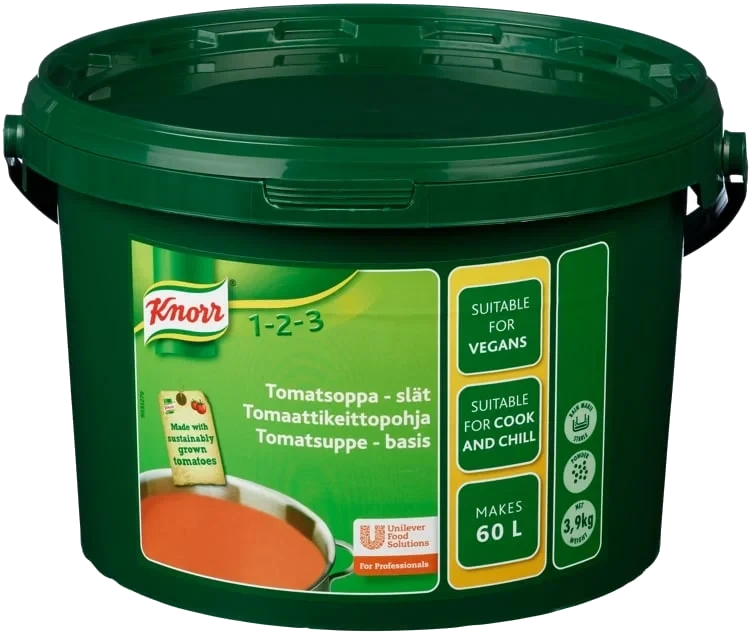 Tomatsuppe, basis    60l   3,9kg