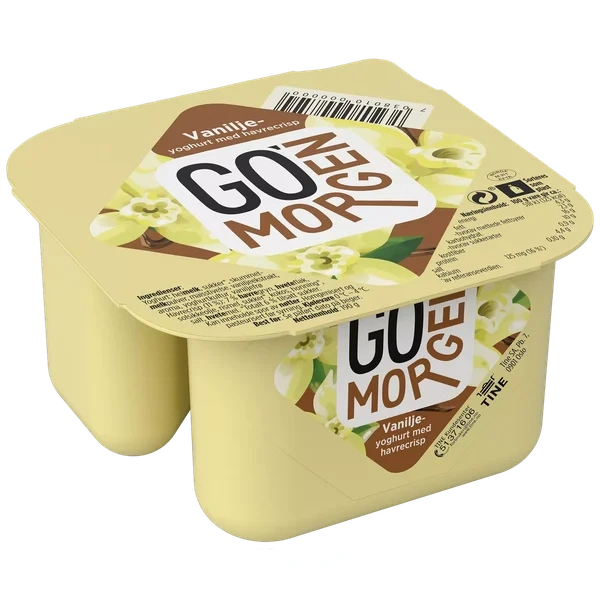 Go Morgen Vanilje 190g Tine