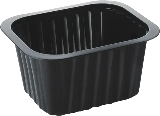 PP-Schälchen Schwarz
