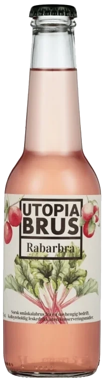 Utopiabrus Rabarbra 0,275l flaske