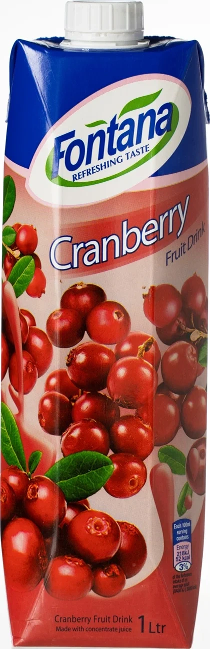 Tranbär Fruktdryck