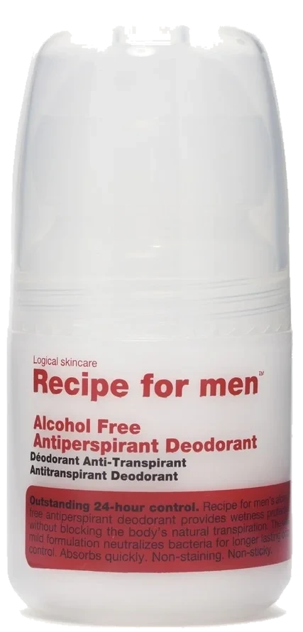 Recipe For Men Alcohol Free Antiperspirant Deodorant 60 ml