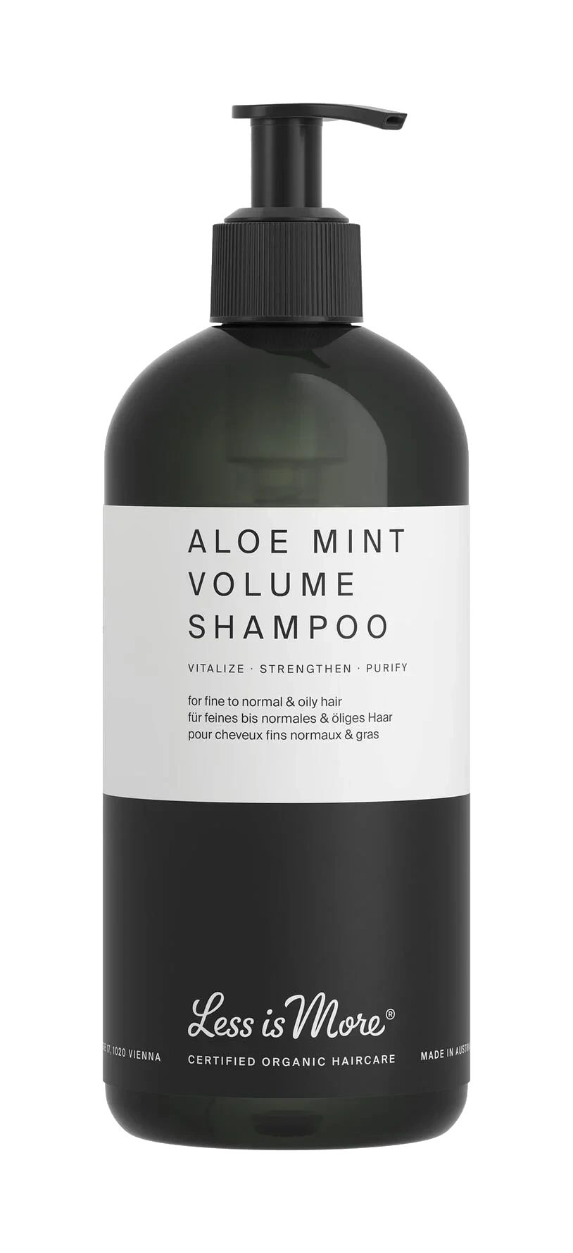 Less Is More Organic Aloe Mint Volume Shampoo 500 ml