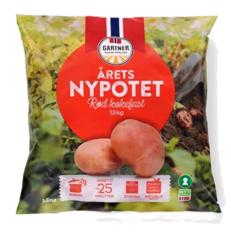 Nypotet Røde 1,5kg Gartner