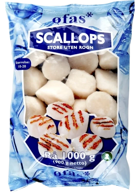 Øfas Msc Kamskjell u/Rogn 10/20 1kg